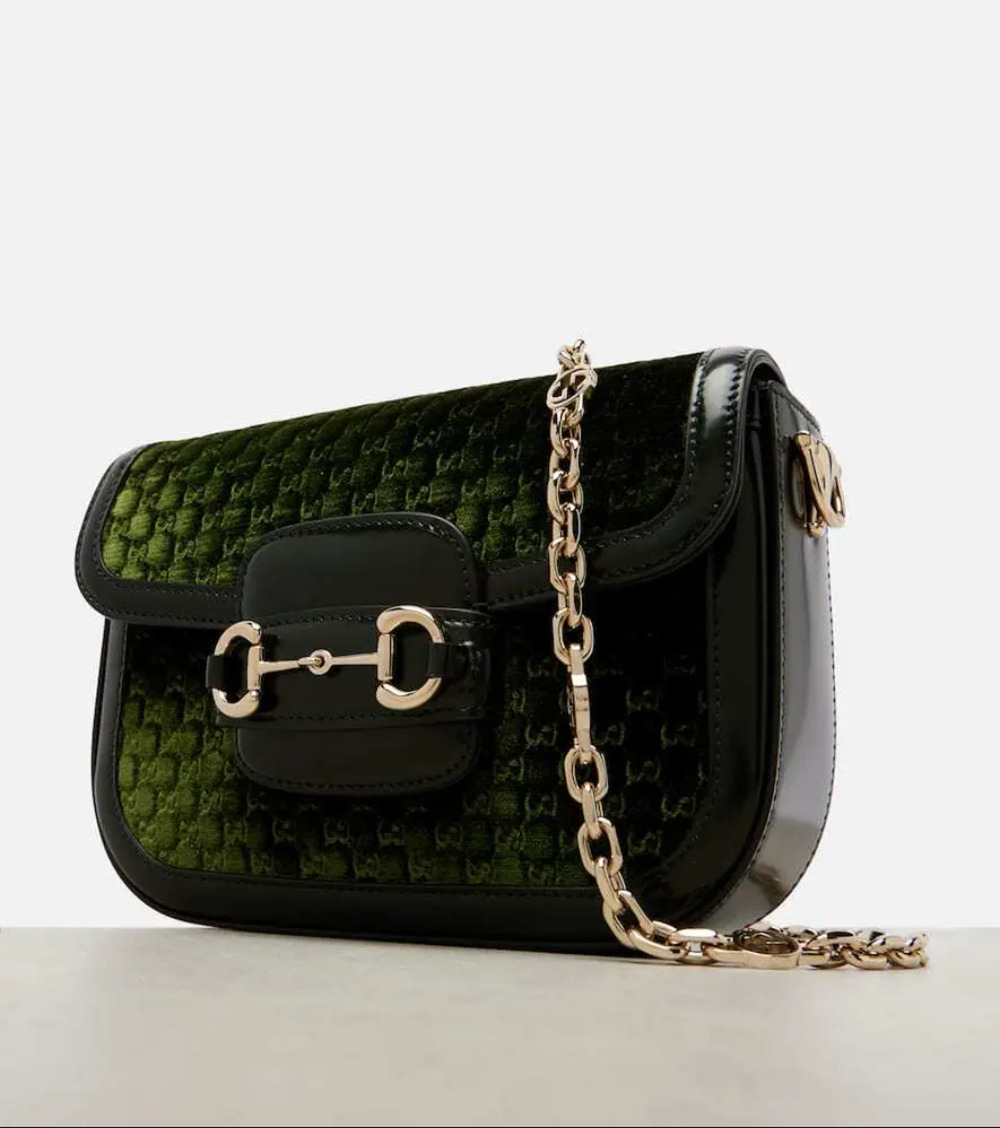 7301 - Gucci Horsebit 1955 Small Shoulder Bag - NWT